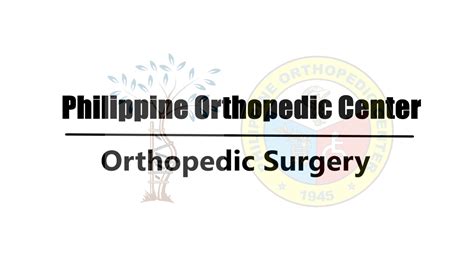 poc orthopedic surgery opd